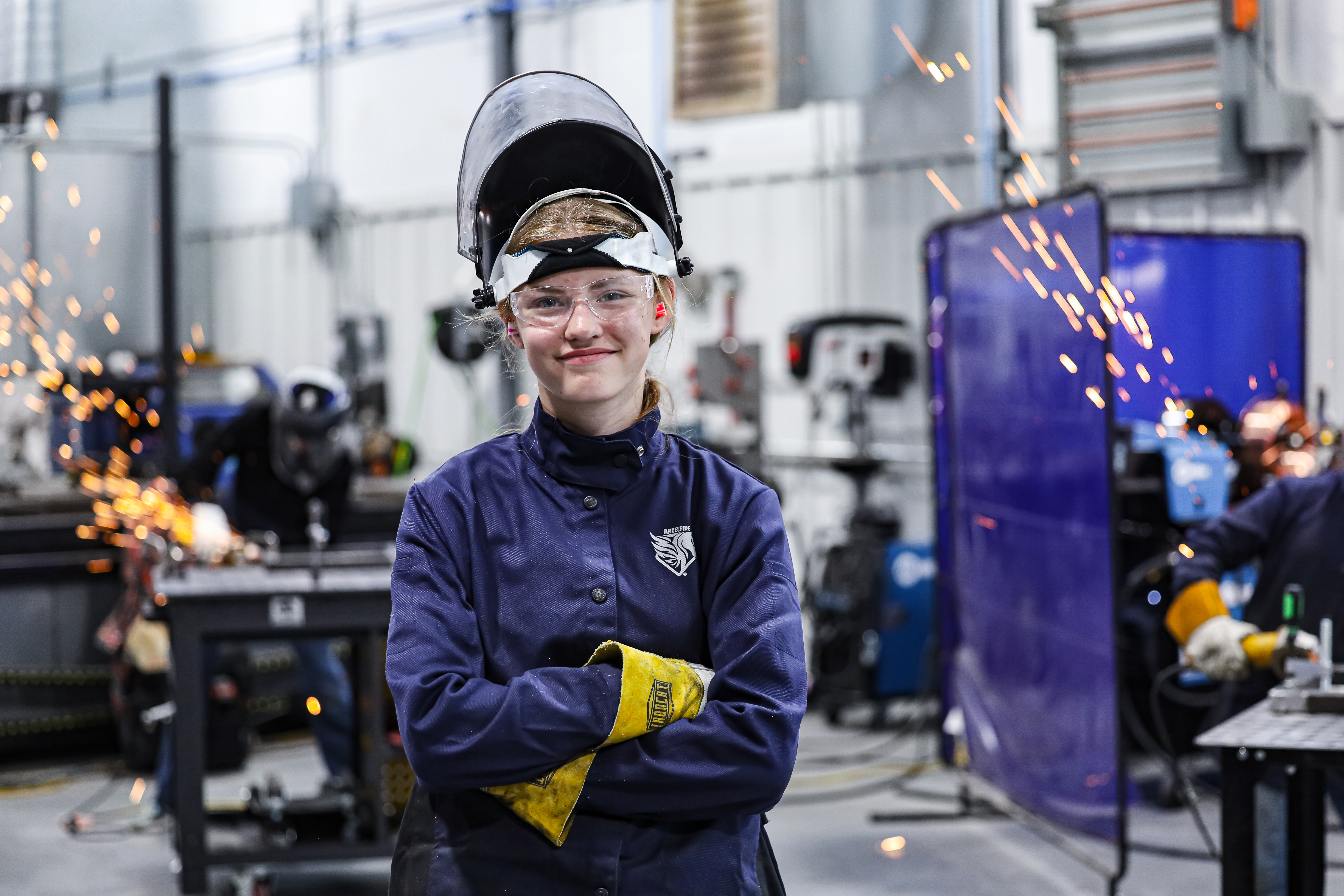 Girl Welder